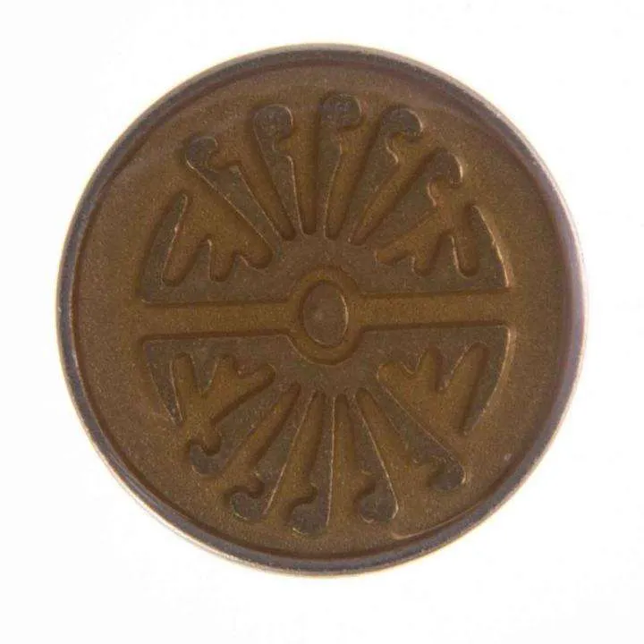 Metallknopf exklusiv Gold – Trachtenknopf MK-377G