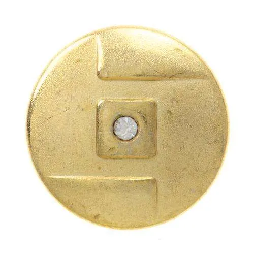 Metallknopf Gold – Öse MK-395G