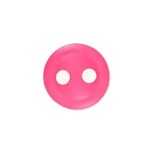 Puppenknopf Rosa – Kunststoffknopf KP-20