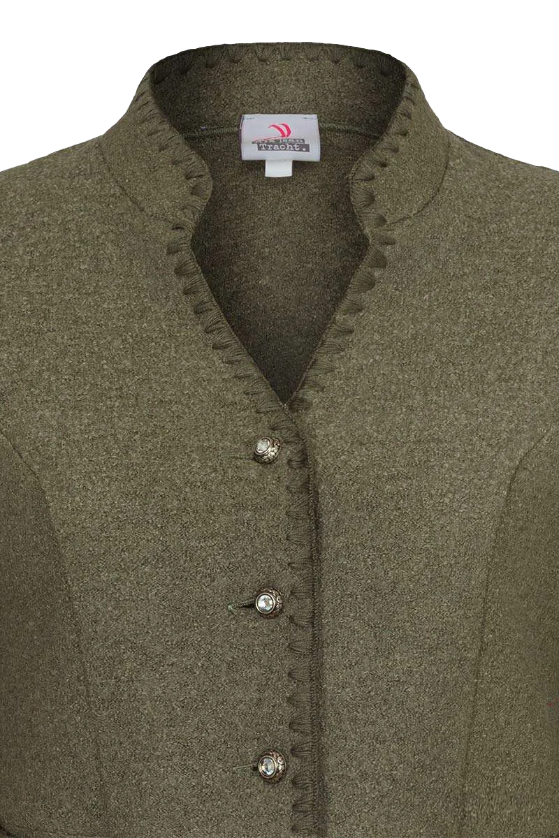 Trachtenjacke mit Stehkragen Dirndljacke