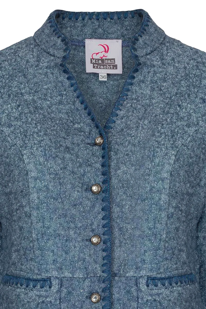 Trachtenjacke mit Stehkragen Dirndljacke