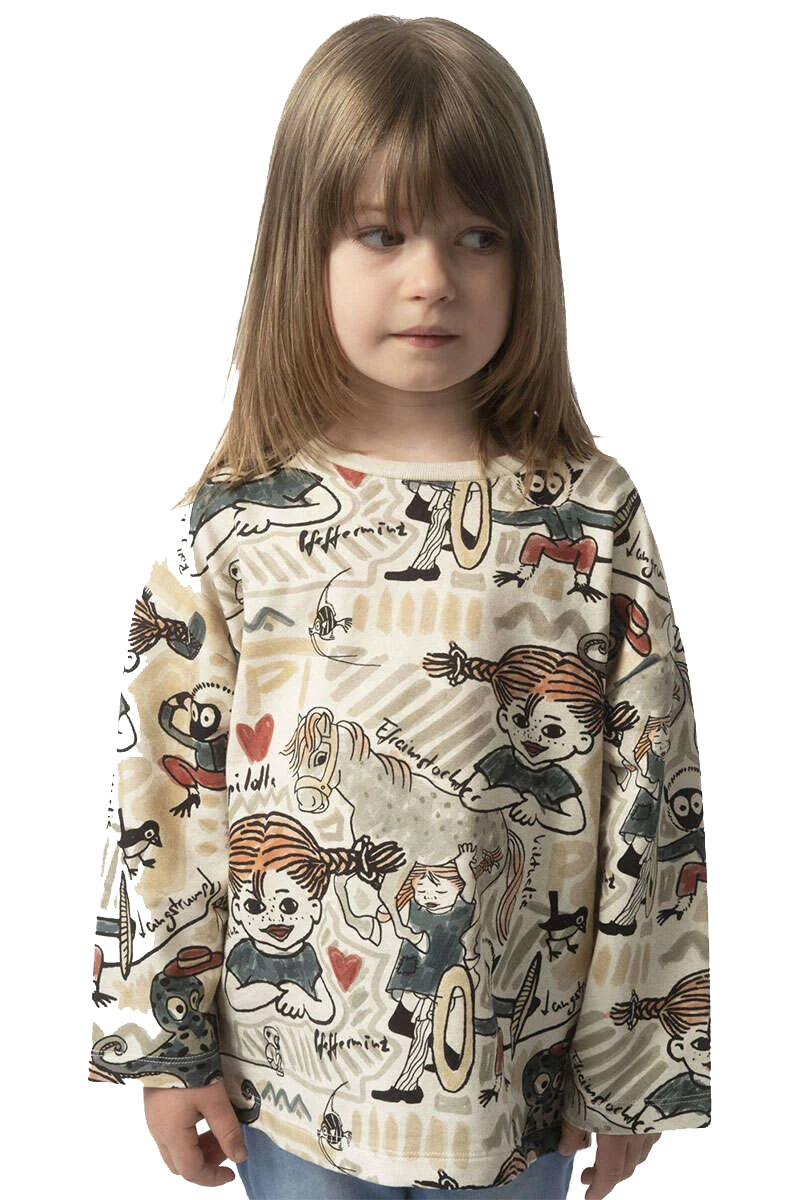 Kinder Sweater 'Pippi Langstrumpf'