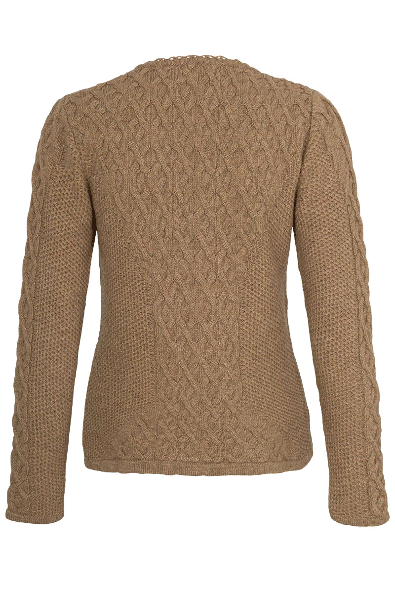 Damen Trachtenjacke Zopfstrick