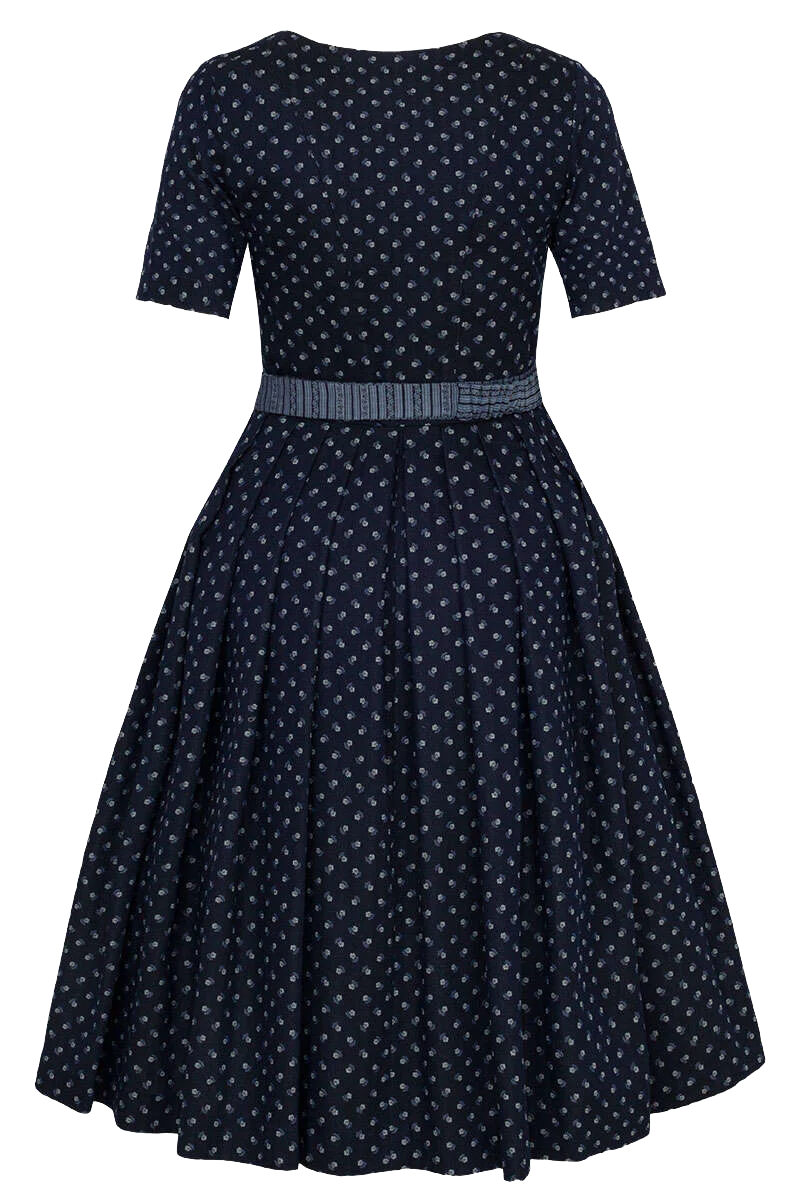 Midi Dirndlkleid durchgeknöpft