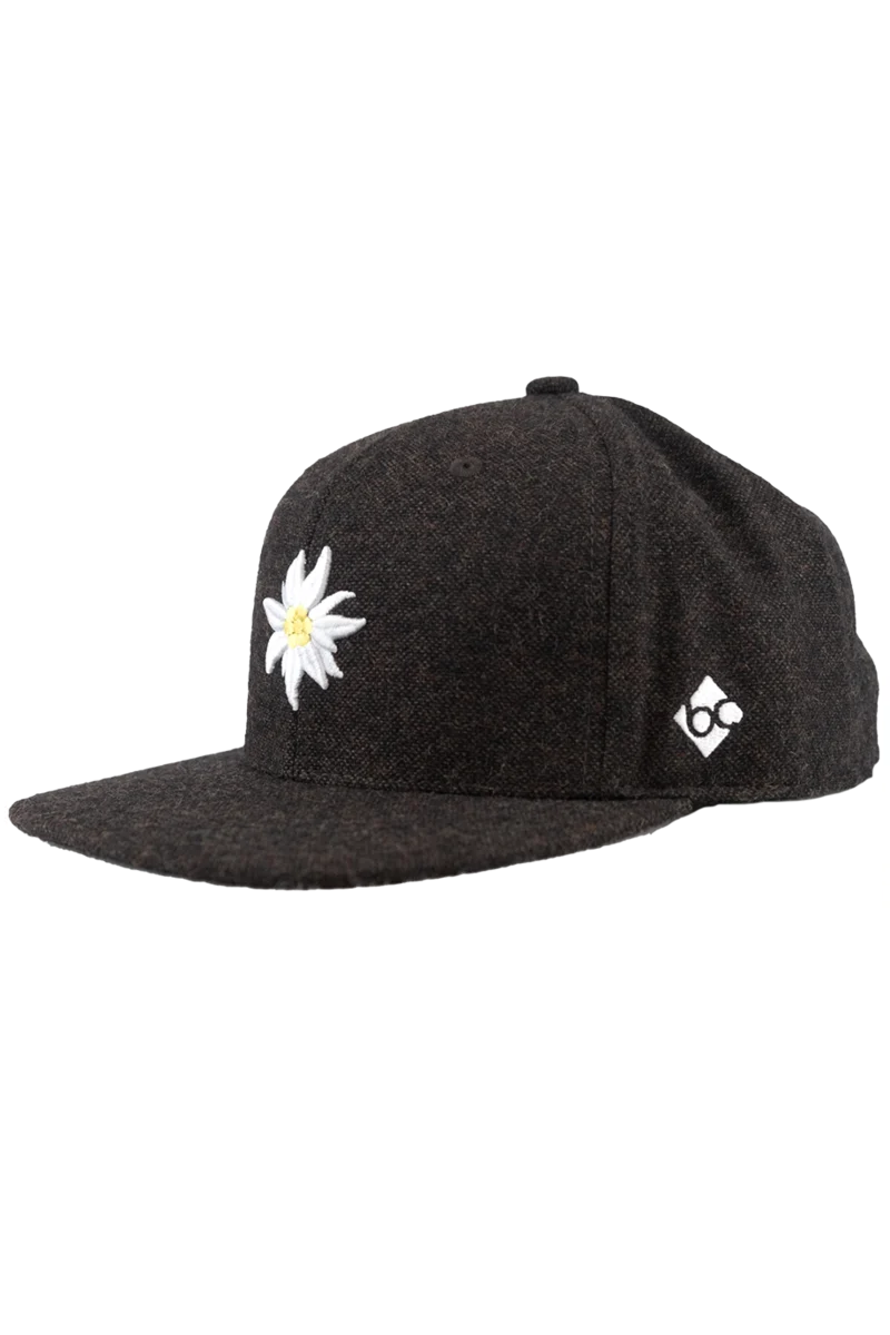 Edelweiß-Cap Flanell Snapback