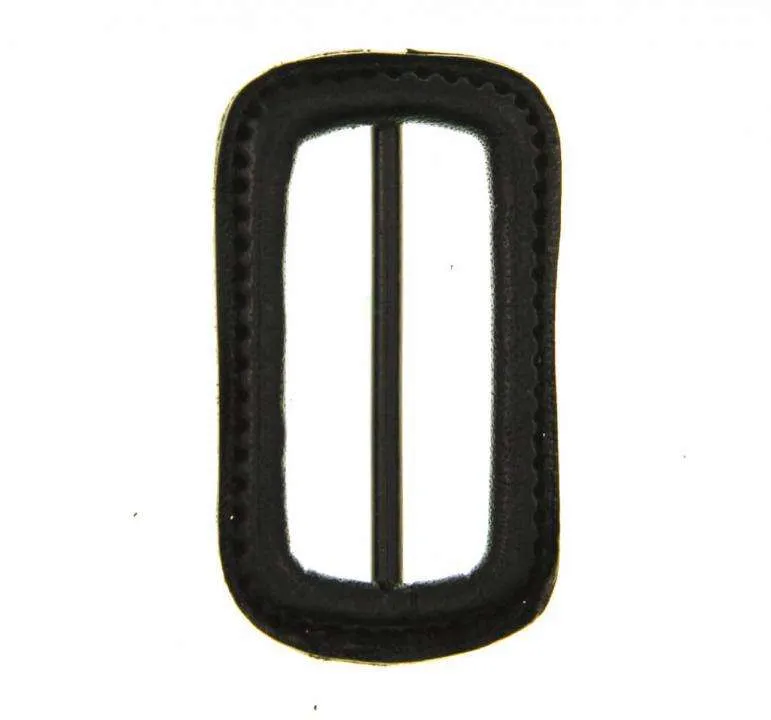 Gürtelschnalle Schwarz Glänzend 40 mm – Ledergürtelschnalle S-LE