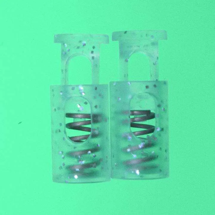 Kordelstopper Transparent 20x9 mm – Kunststoff KOST-22