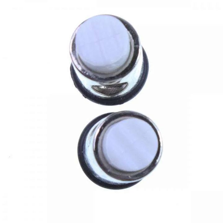 Kordelstopper Silber 25x13 mm – Metall KOST-27