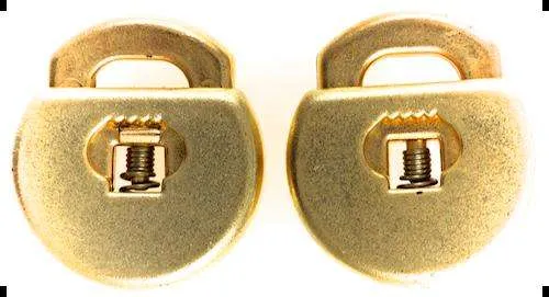 Kordelstopper Schloss Goldfarben – Kunststoff KOST-18