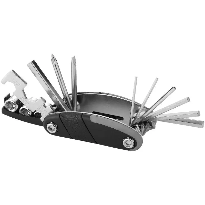 Vielseitiges Fix-it Multifunktionswerkzeug – 16 Funktionen, schwarz, robust und kompakt