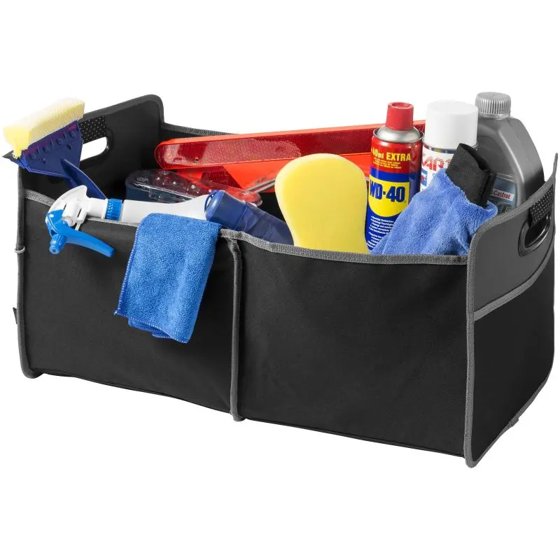 Accordion Stil Kofferraum-Organizer in Schwarz – Praktisch & Geräumig