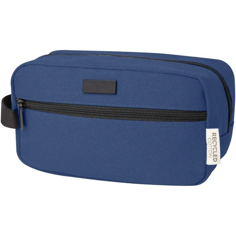 Joey Navy Kosmetiktasche aus Recyceltem Canvas, 3,5 L - Nachhaltig