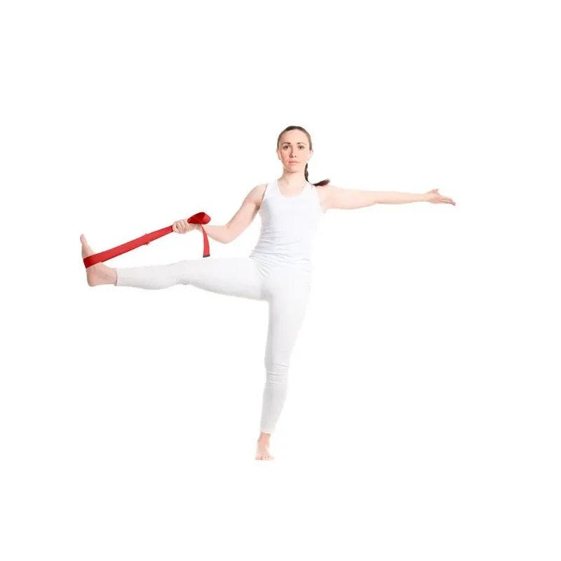 Virabha RPET Yogagurt, Rot, Nachhaltig & Vielseitig