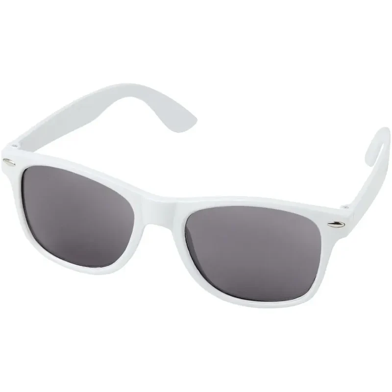 Sun Ray Recycelte Sonnenbrille in Weiß - Nachhaltig & Chic