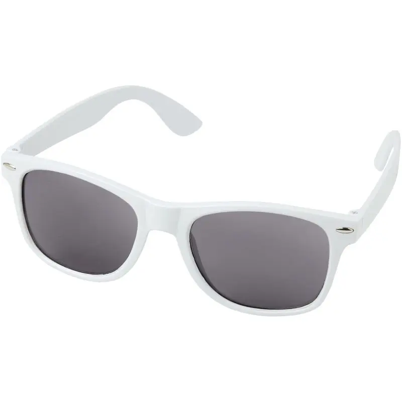 Sun Ray rPET Sonnenbrille in Weiß - Umweltfreundlich & Stilvoll