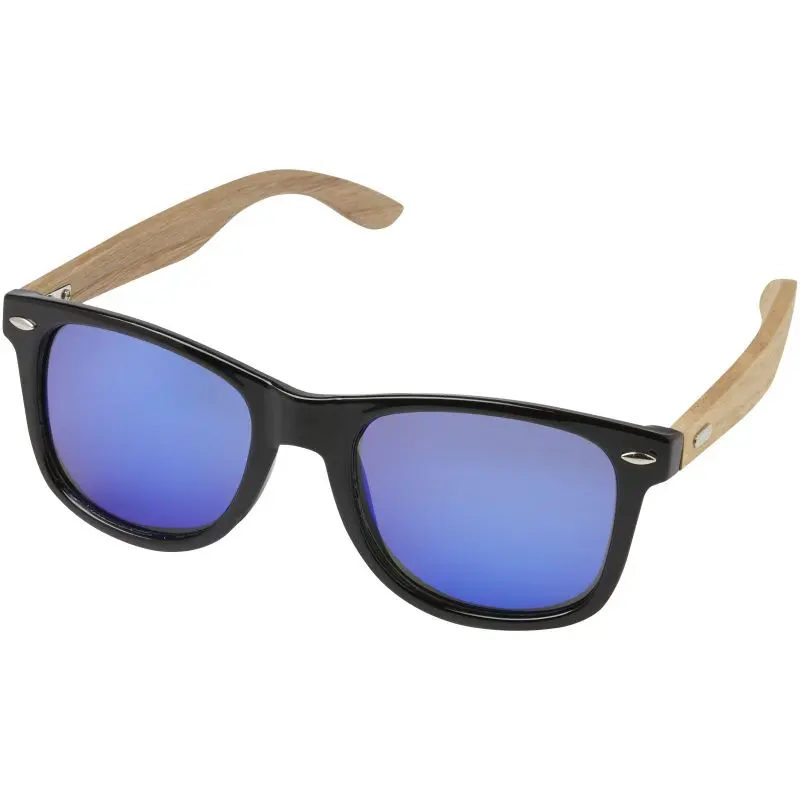Hiru Polarisierte Sonnenbrille aus rPET/Holz, Geschenkbox inklusive