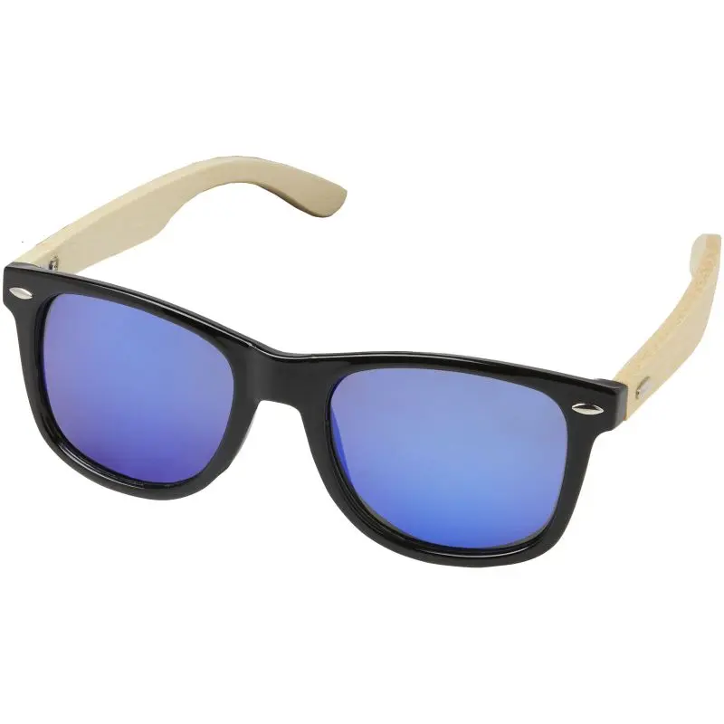 Taiyō Polarisierte Sonnenbrille aus rPET/Bambus, Holzoptik, Geschenkbox