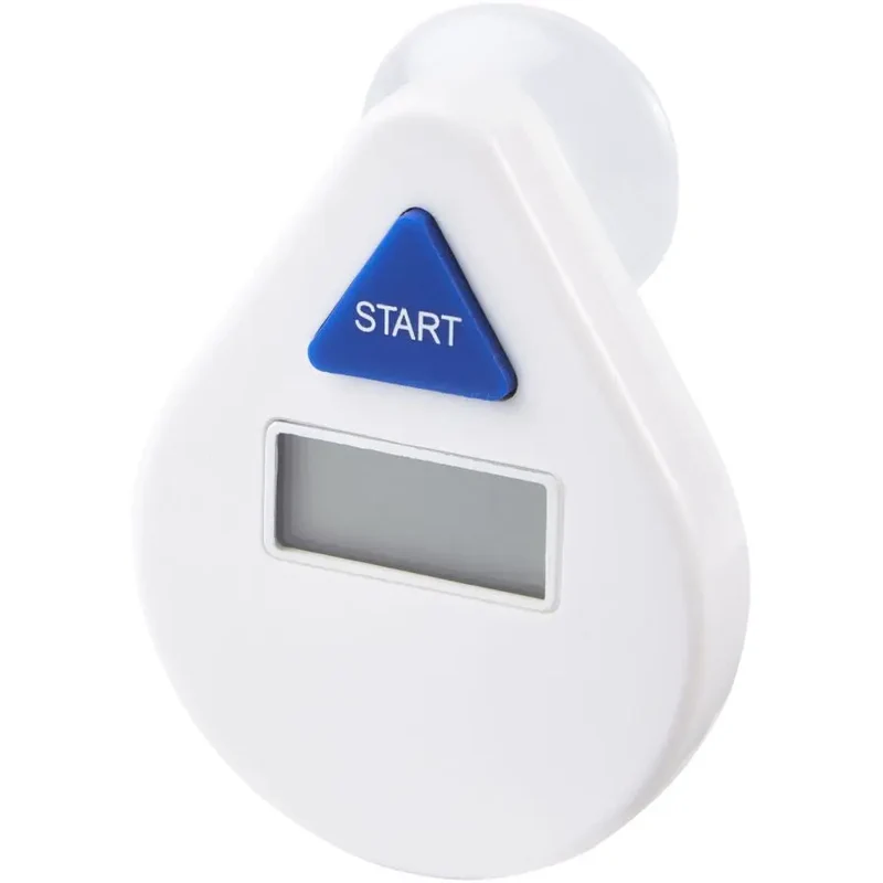 Guitty Digitaler Duschtimer in Weiß - Sparsam & Präzise