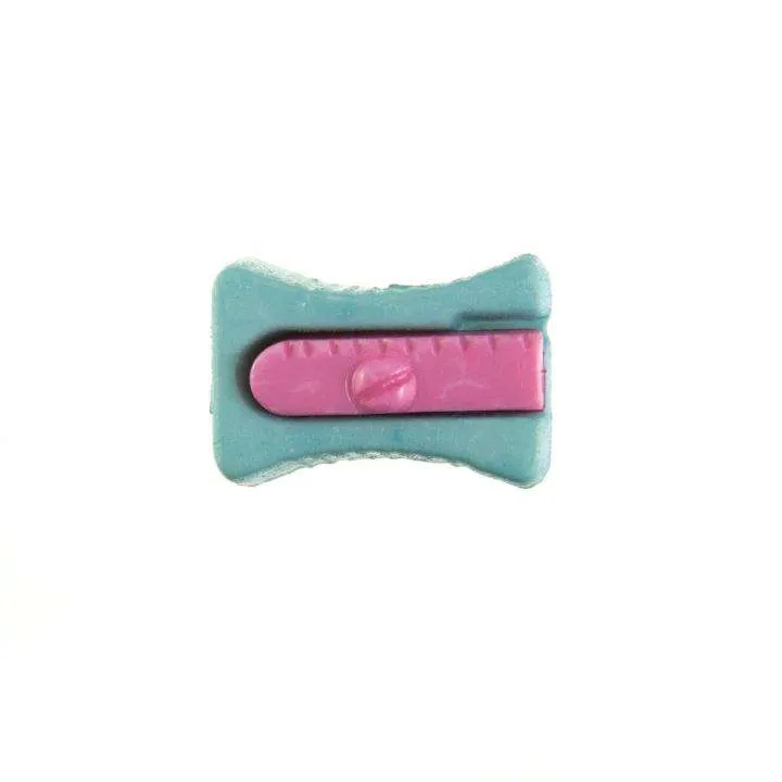 Kinderknopf Anspitzer Blau 16 mm – Kunststoffknopf KK-152-BLAU-3