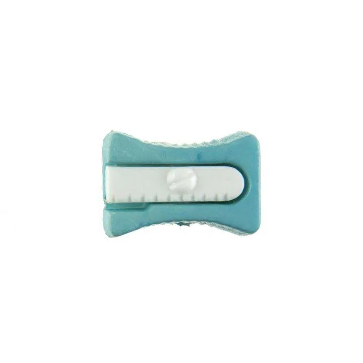 Kinderknopf Anspitzer Blau 16 mm – Kunststoffknopf KK-152-BLAU-1
