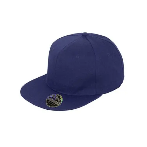 Bronx Original Flat Peak Snapback Cap – Trendige Kappe mit flachem Schirm
