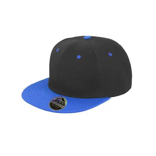 Zweifarbige Bronx Original Flat Peak Snapback, urban und auffällig