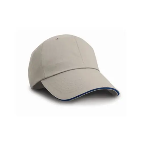 Elegante Herringbone Cap mit Sandwich Peak, stilvoll und funktional