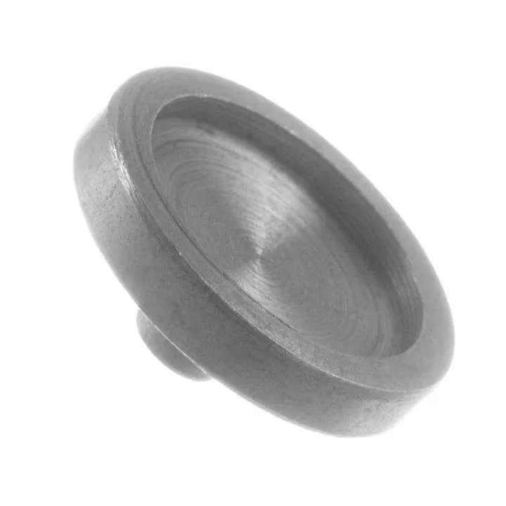 Metallteller Niet-Auflage Silberfarben 15 mm – Metall Vario Zange METALLTELLER-15