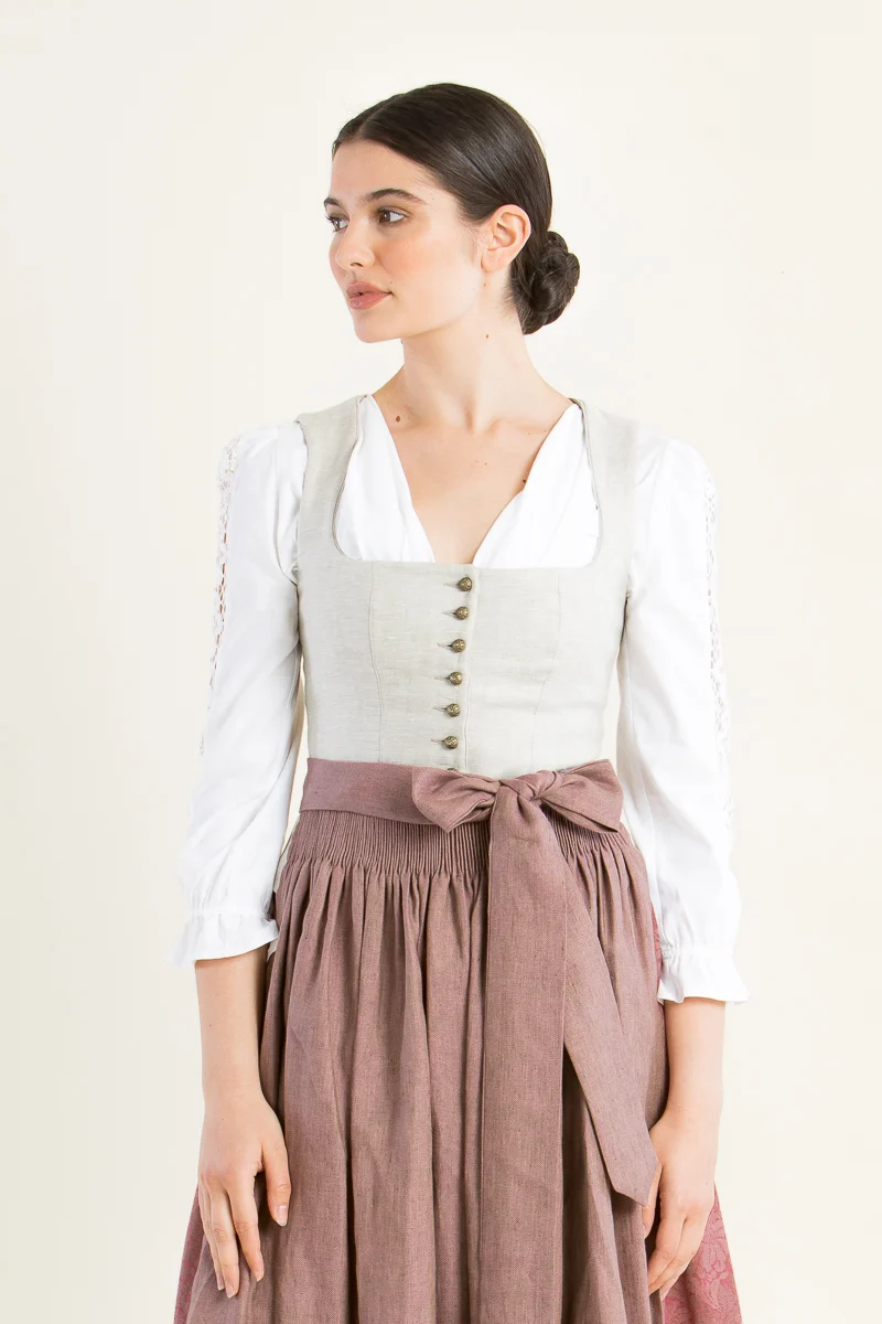 Gottseidank Dirndlbluse Simone weiß
