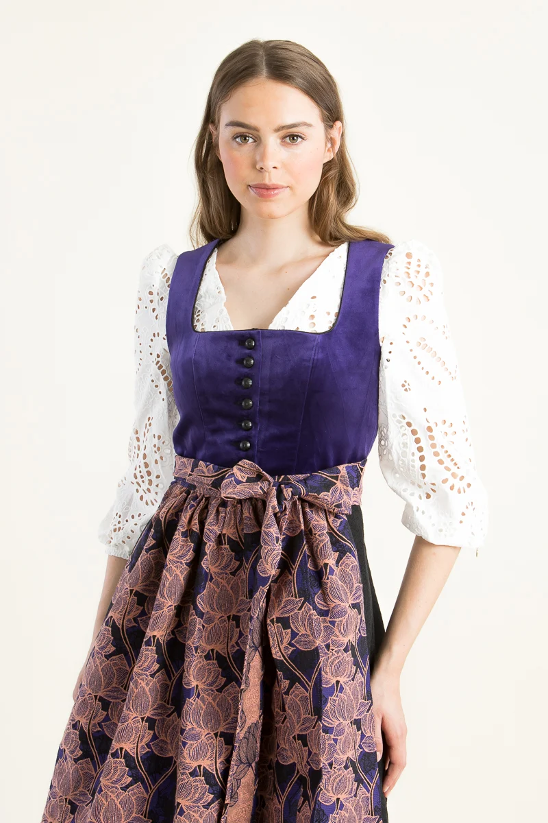 Almliebe Dirndl Wunda lila