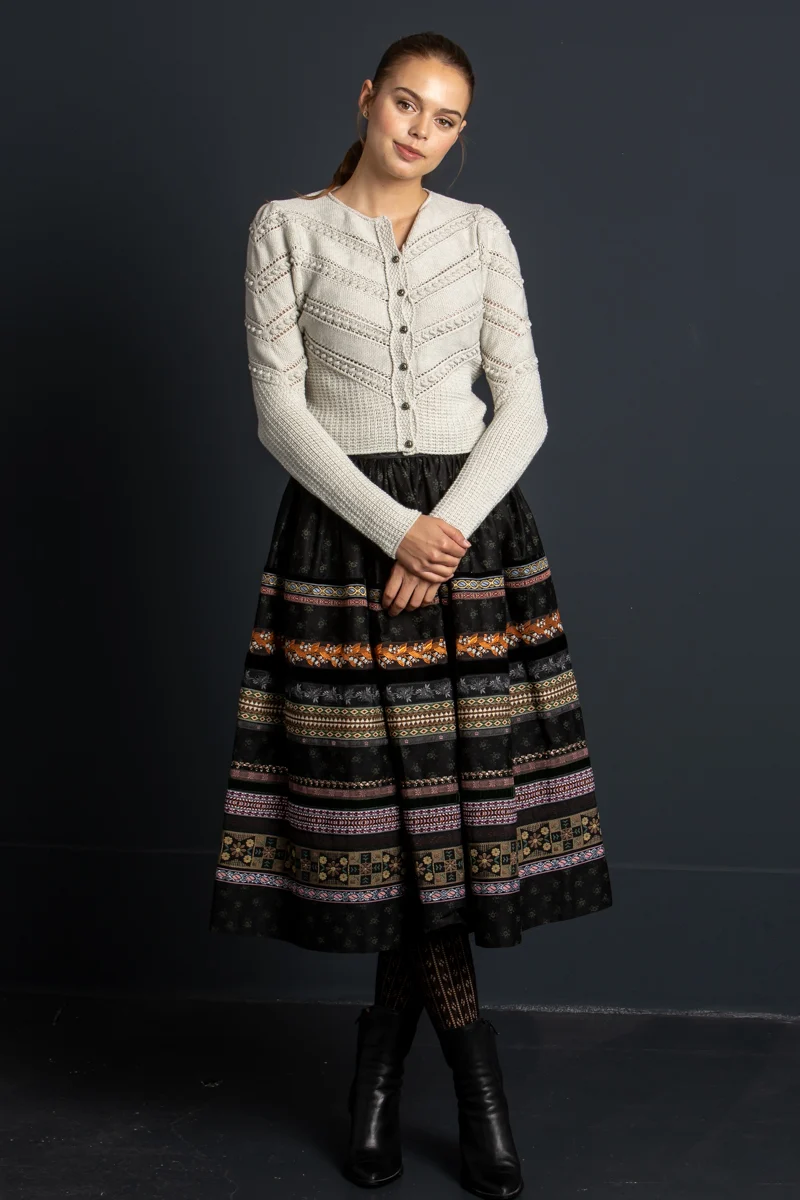 Gottseidank Strickjanker Ophelia chamois