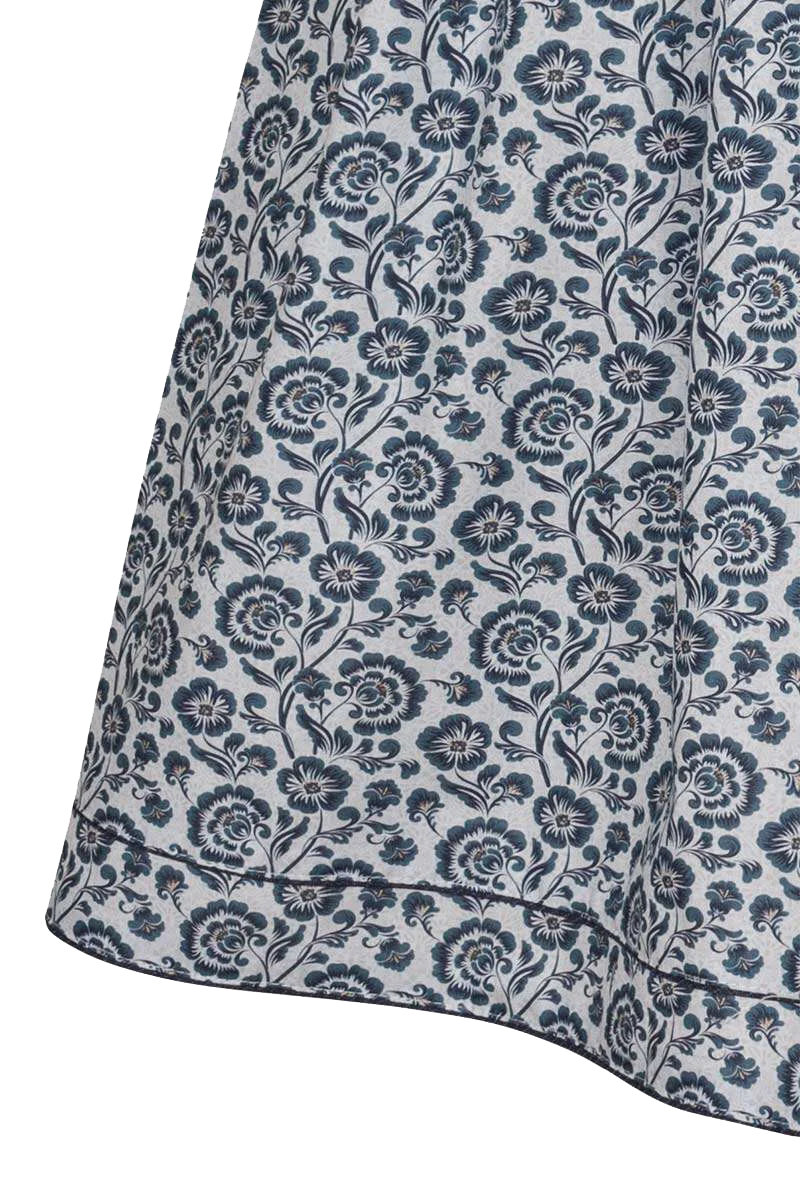 Trachtenrock midi mit Blumenmuster