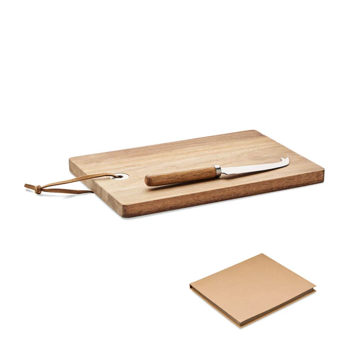 Käsebrett-Set aus Akazienholz