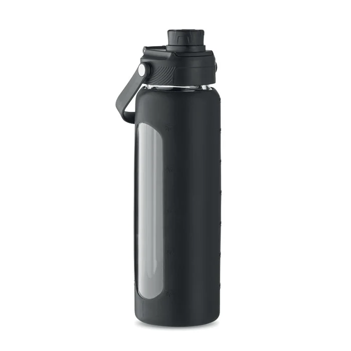 Glasflasche mit Hülle 750 ml