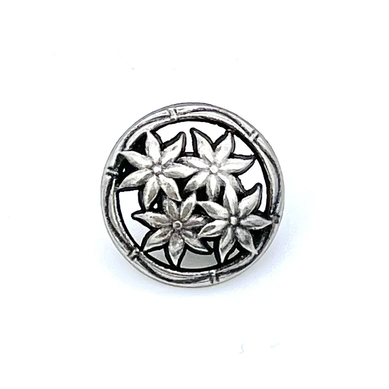 Ösenknopf "Edelweiss"