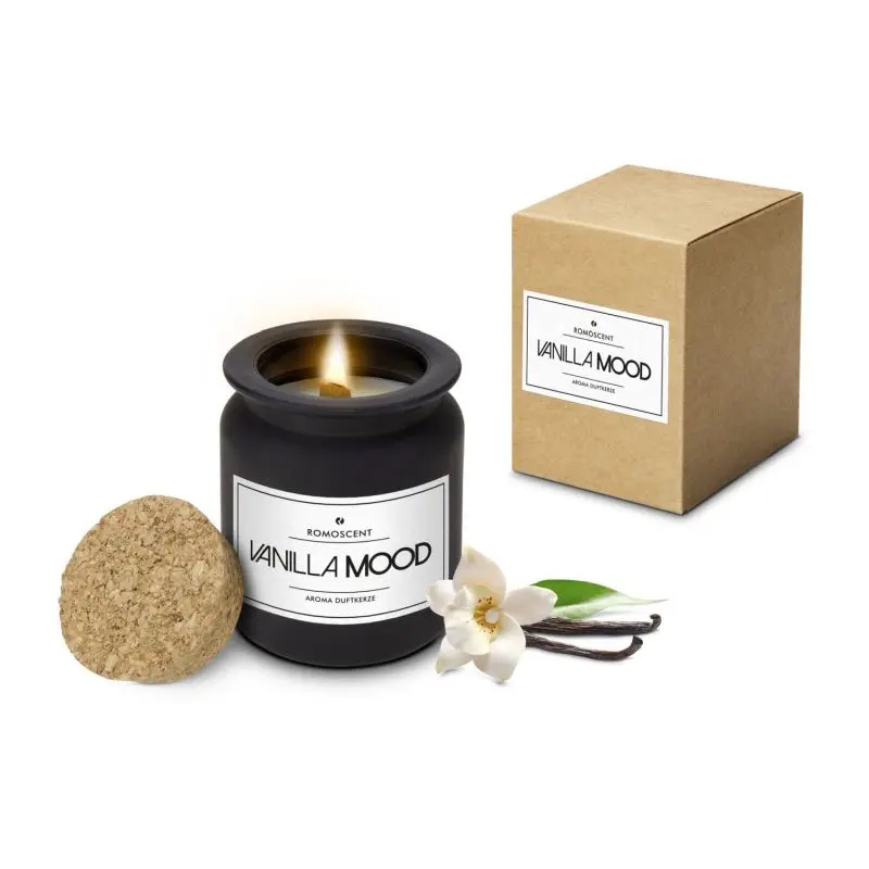 ROMOSCENT Luxus Vanille-Duftkerze, Aromatherapie Stimmungskerze