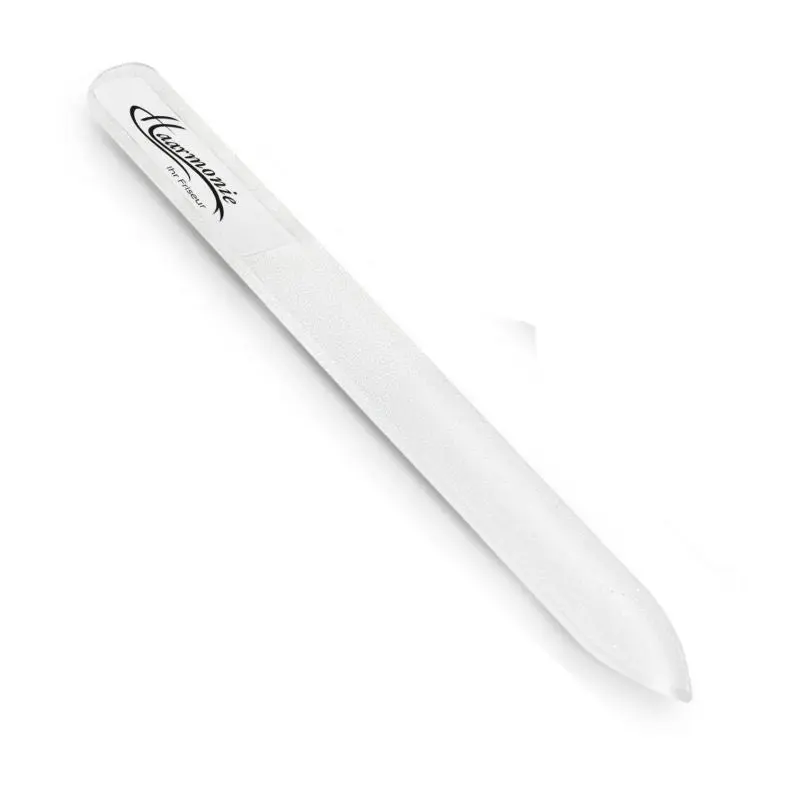 Premium Glasnagelfeile, geätzt – Transparent & Elegant für Nagelpflege