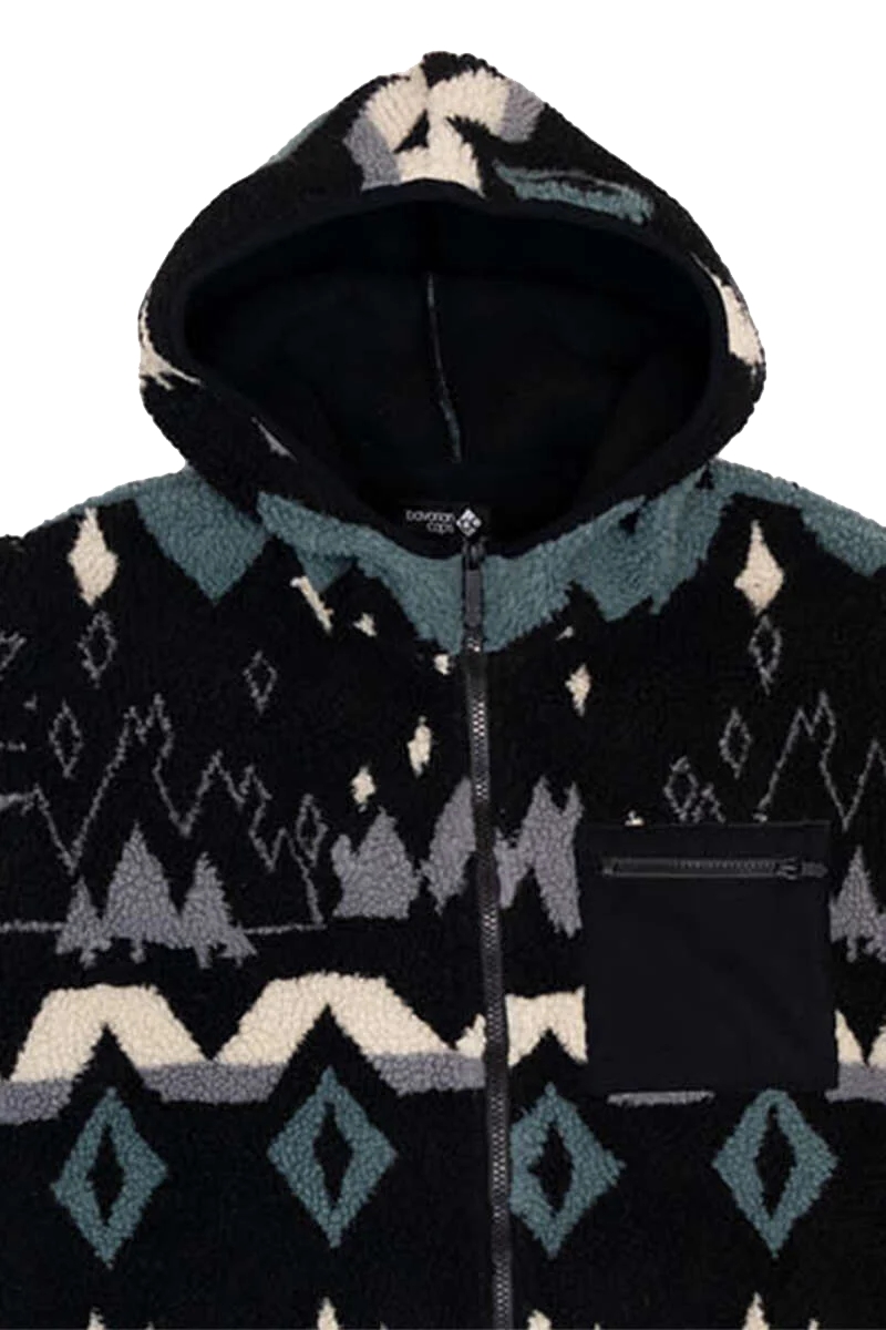 Fleece-Jacke 'Winterwald' unisex