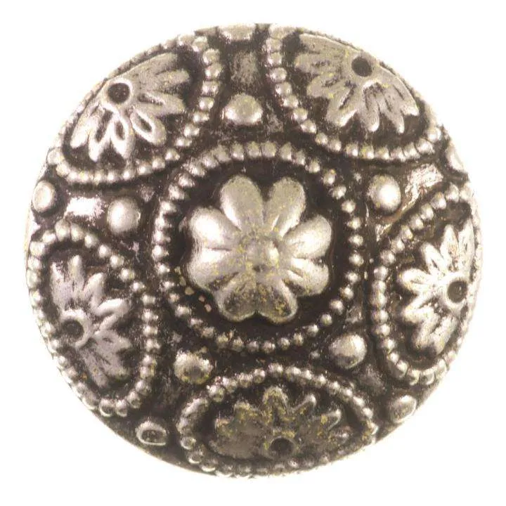 Trachtenknopf Blumenmotiv – Knopf TK-61
