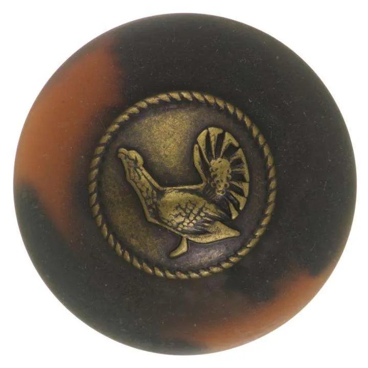 Trachtenknopf Auerhahn – Knopf TK-155
