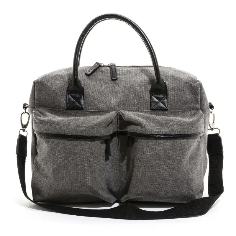 Lord Nelson Courier Bag, 10 Liter, Grau, Stylisch und Praktisch für den täglichen Gebrauch