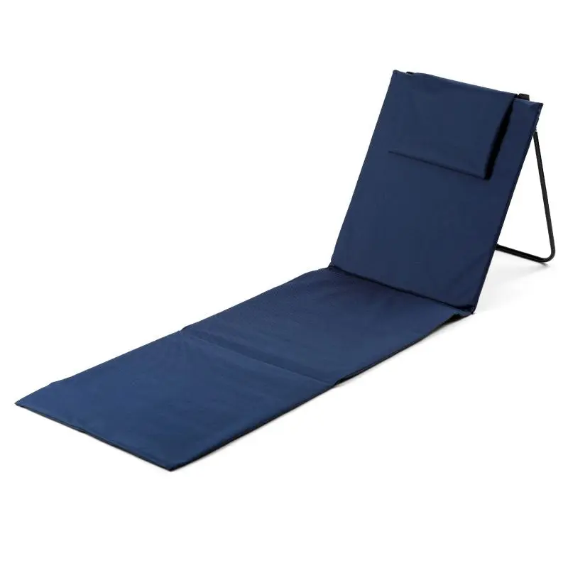 Lord Nelson Strandmatratze - Blau, Bequeme und Faltbare Strandliege, Leicht und Tragbar