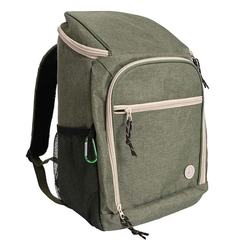 Sagaform City Kühlrucksack 21 Liter – Grün, Stilvoll und Praktisch für Unterwegs