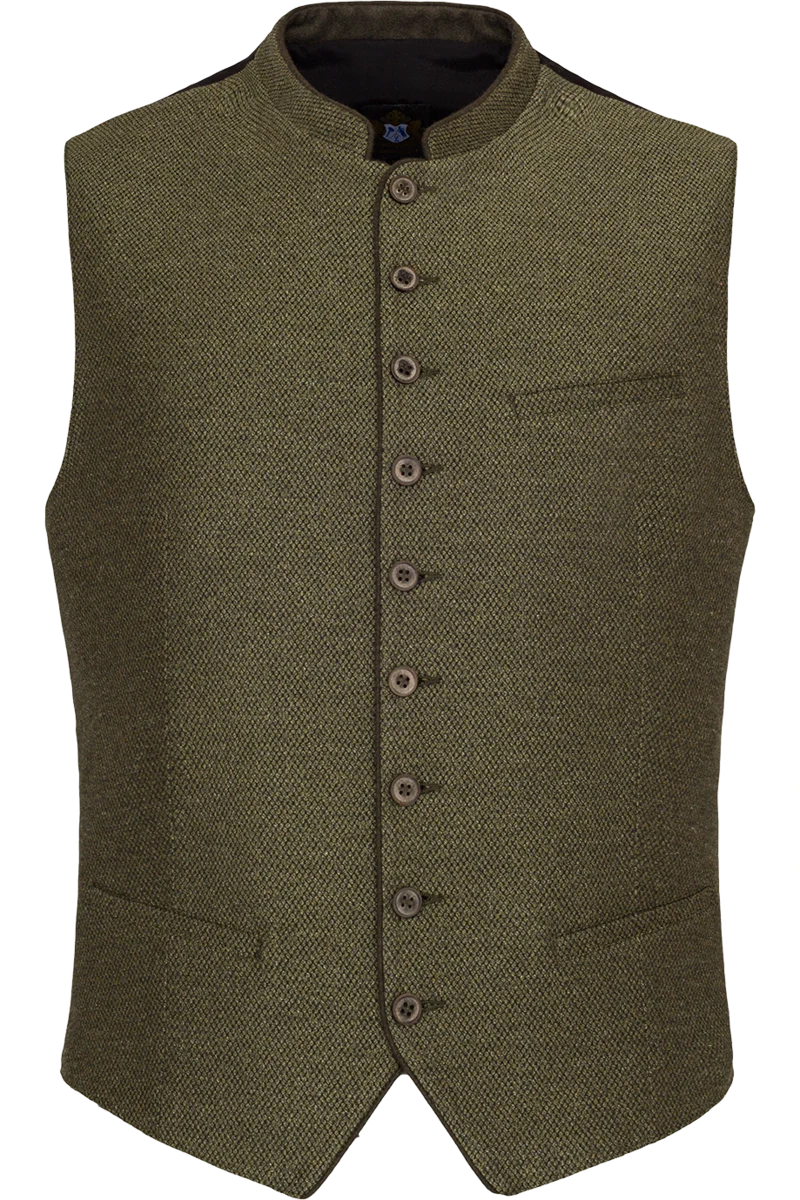 Herren Trachtenweste Slim-Fit