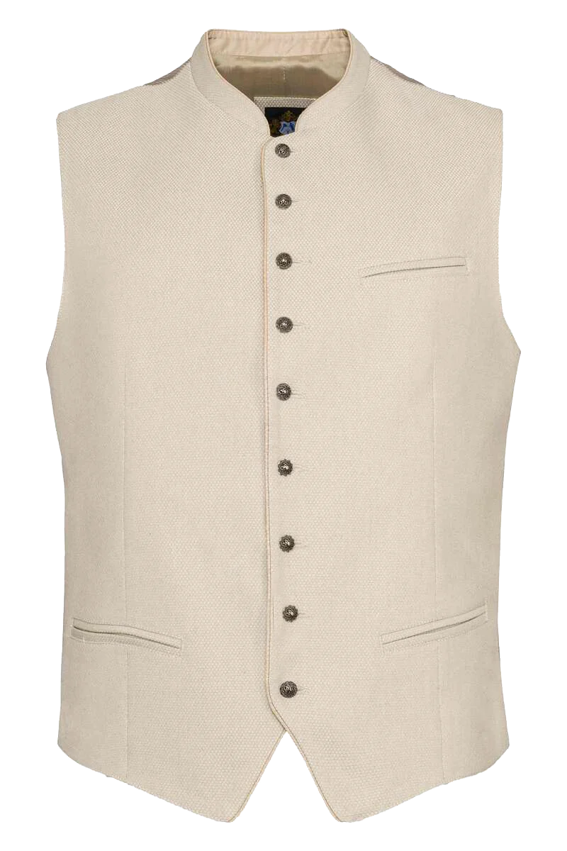 Herren Trachtenweste Slim Fit