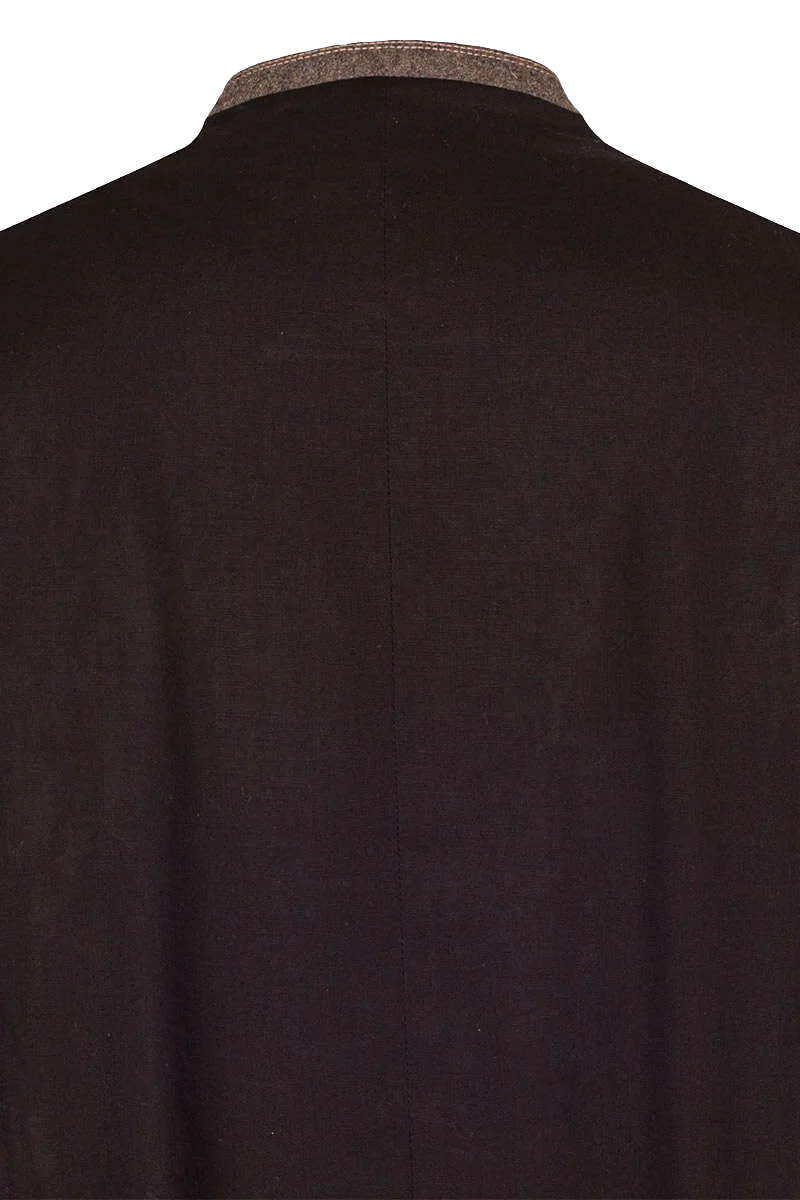 Herren Trachtenweste blau braun