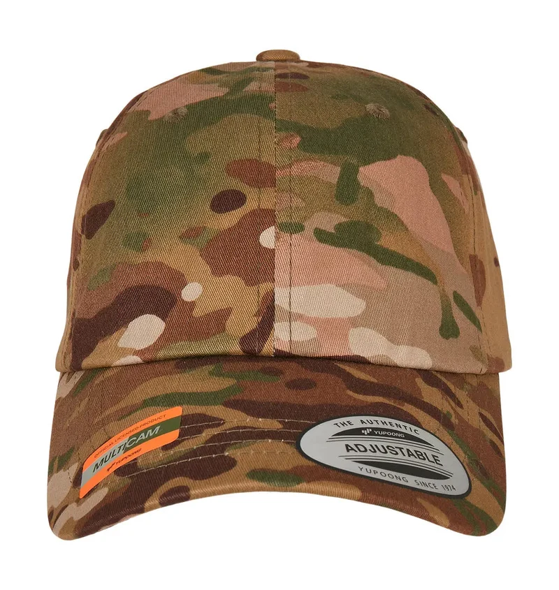 Niedrigprofil Baumwoll Twill Multicam® Hut