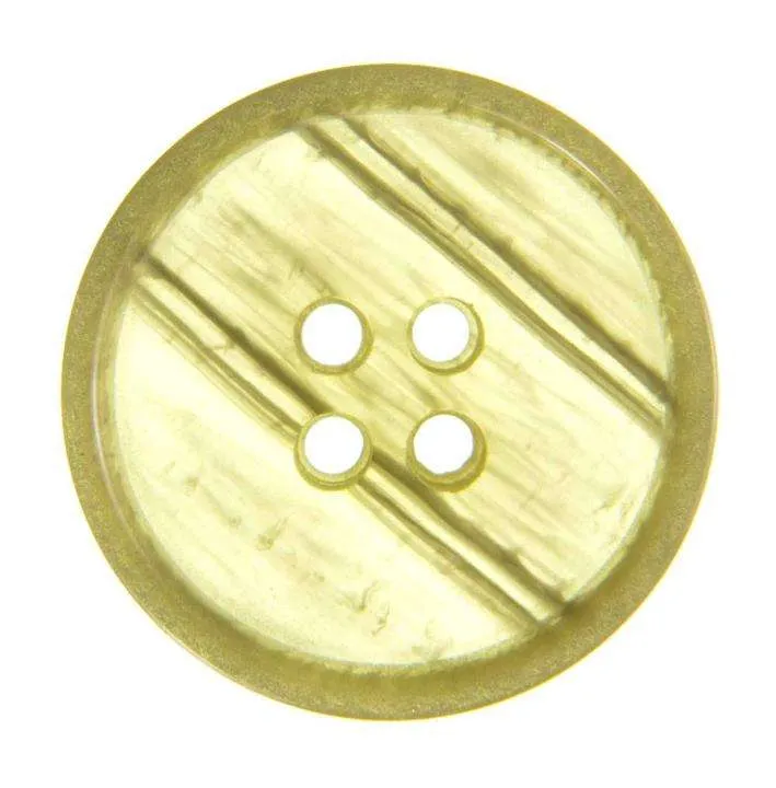 Hornimitatknopf Grün 4-Loch-Knopf – Blazer- und Sakkoknopf KGO-209H