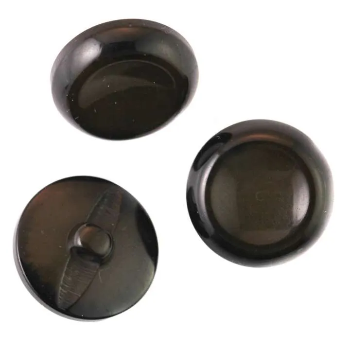 Hornimitat Ösenknopf Braun – Blazer- und Sakkoknopf KM-202