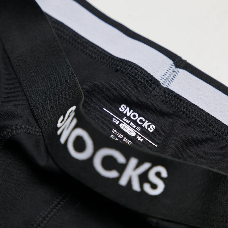 Kinder Boxershorts | Schwarz
